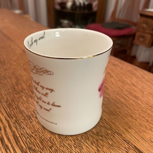 Vintage It Is Well With My Soul Coffee Cup Mug by The Victorian Trading Company - Picture 2 of 6
